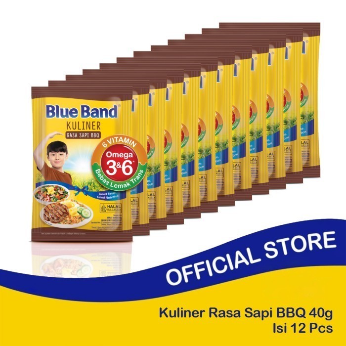 

TERJUAL Blue Band Kuliner Sapi BBQ 40gr isi 12pc