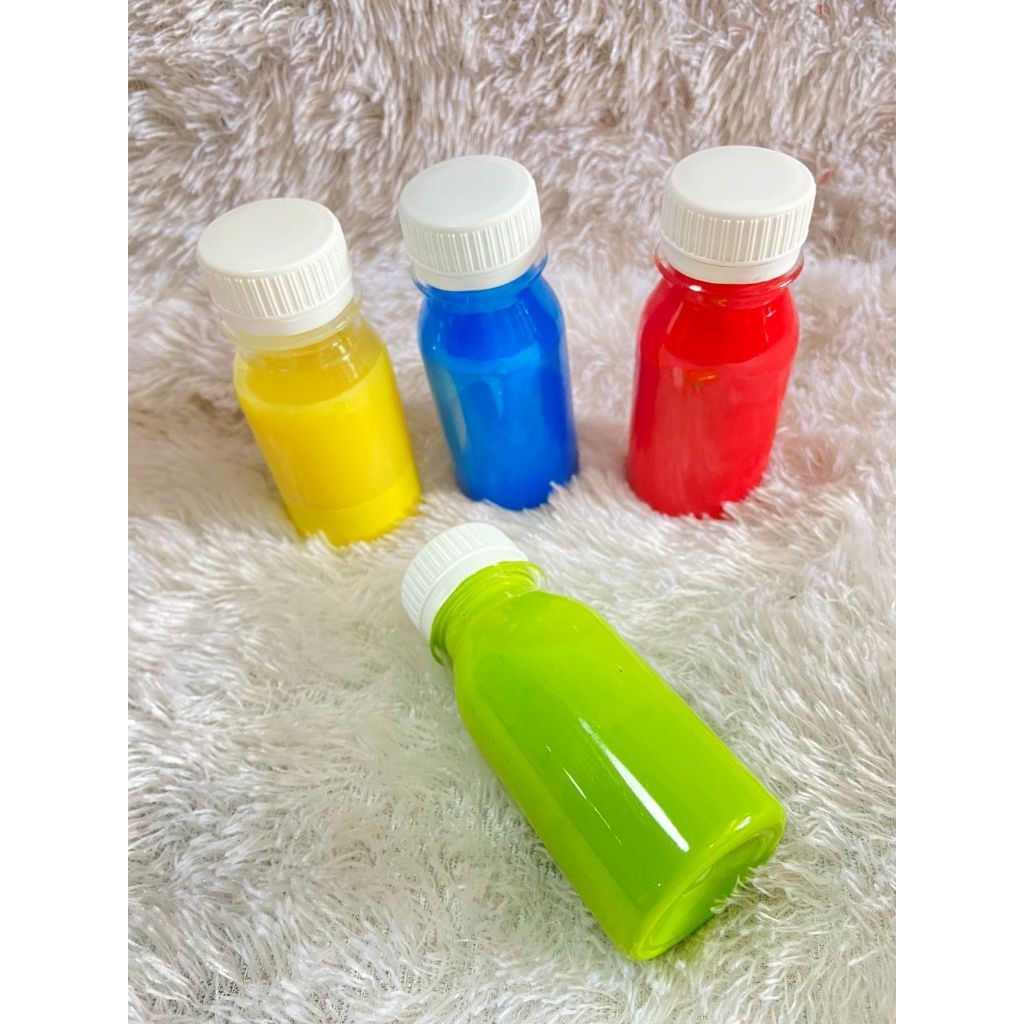 

Cat Lukis Ukuran 60 ml / Super Washable Finger Paint / School Paint / Cat Lukis Anak / Cat tambahan gypsum / Berkatstore