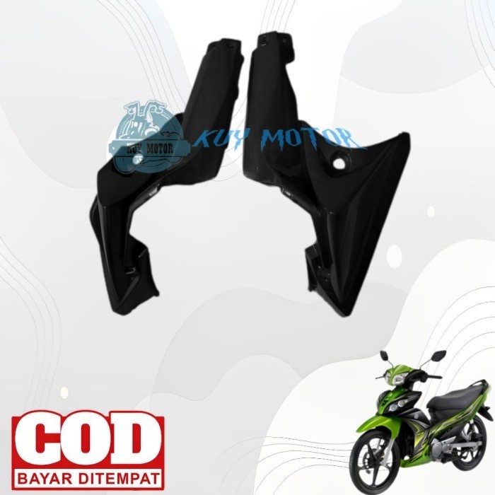 Cover Body sayap Bawah jupiter Z Robot 2010 2011 2012 Hitam