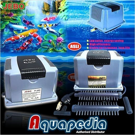 Jebo P200 Pompa Udara Aquarium/Kolam