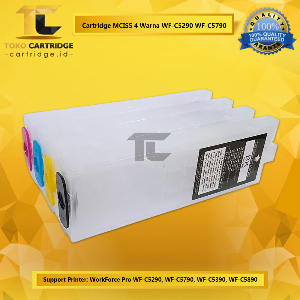 Tinta Cartridge T948 Tabung CISS Infus Printer WF-C5290 WF-C5790 5290 C5390 C5890 , Tabung Tinta Eps