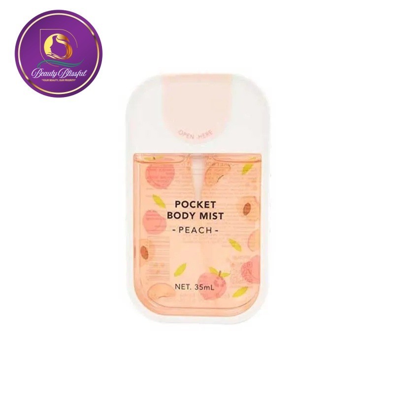 Miniso Pocket Body Mist Peach | 35ml [BB]