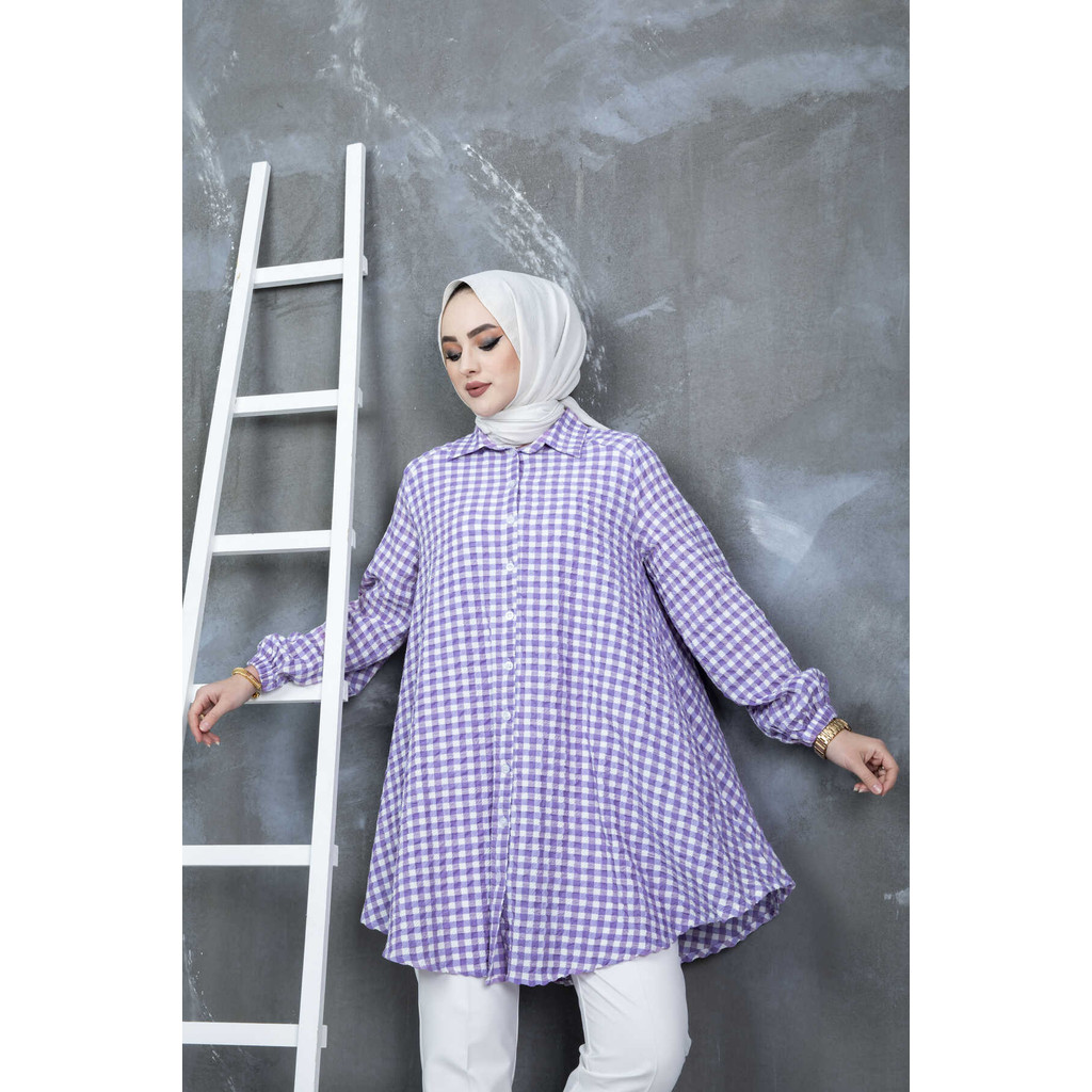 

Women 88gingham Hijab Tunic Ramadan Dubai Musulman Islamic Longo Vestidos Made Turkey Hot Sale 2022 Summer Morocco New Robe Femme