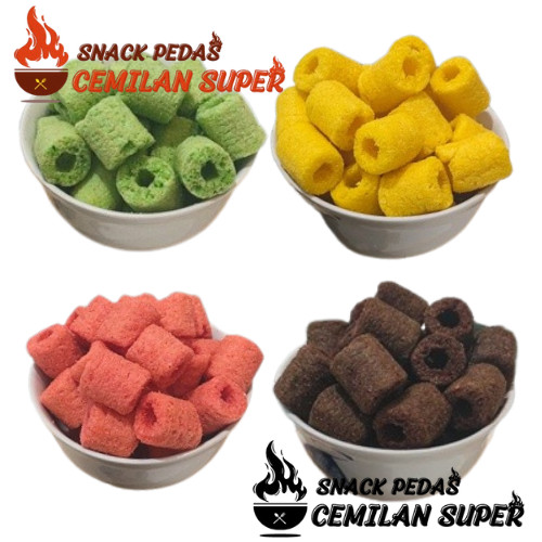 

CIKI SIP CIKIBUL COKLAT 500gr Wafer Stik Ciki Ngebul Warna Warni