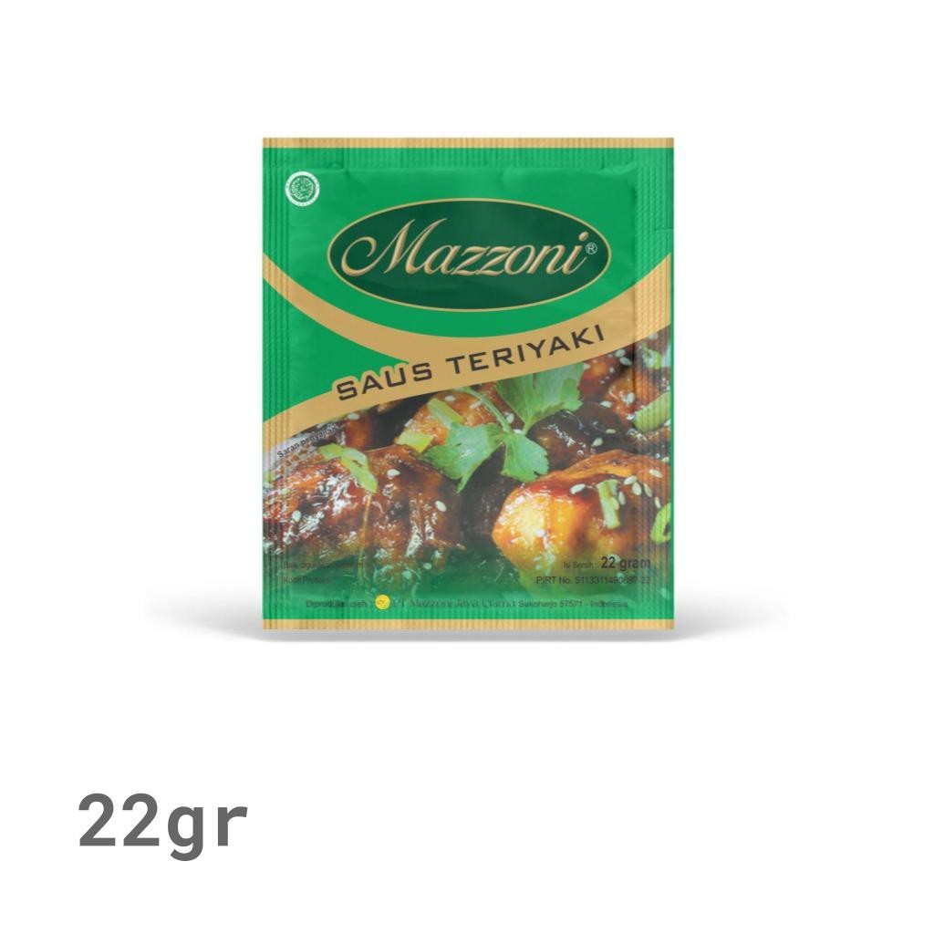 

Mazzoni Saus Teriyaki Sachet 22gr