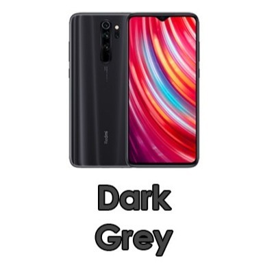 Bezel Xiaomi Redmi Note 8 Pro Tulang Tengah Middle Frame Lcd Original OEM - Hitam