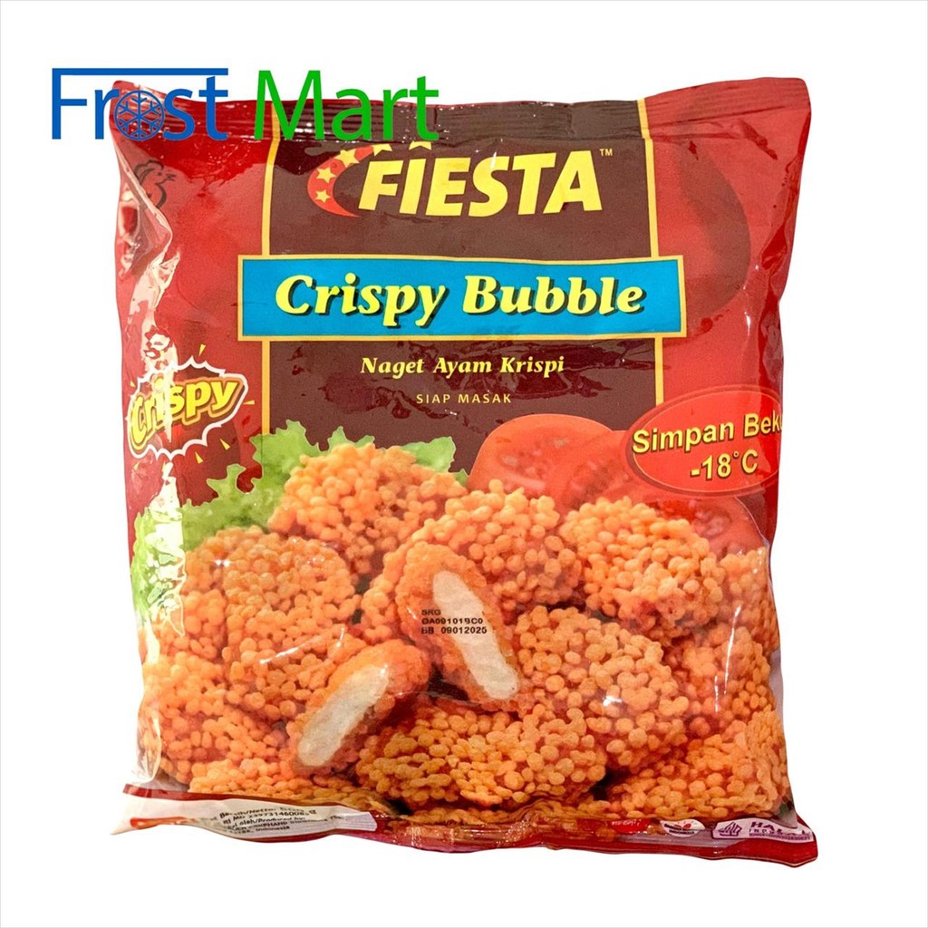 

Fiesta Nugget Crispy Bubble 500gr