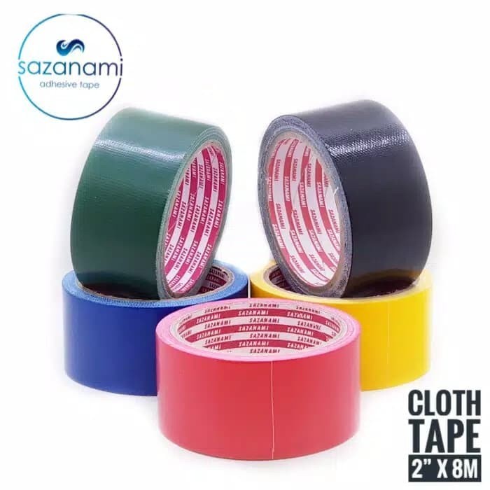 

SAZANAMI CLOTH TAPE 2" X 8M LAKBAN KAIN