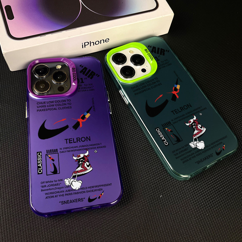 Casing Hp Realme matte hardCase Trendy brand nike Grafiti cowok case Untuk Realme 5 5i 6i C3 7 8 10 
