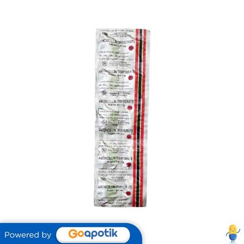 Amoxicillin Novapharin 500 Mg Strip 10 Kaplet