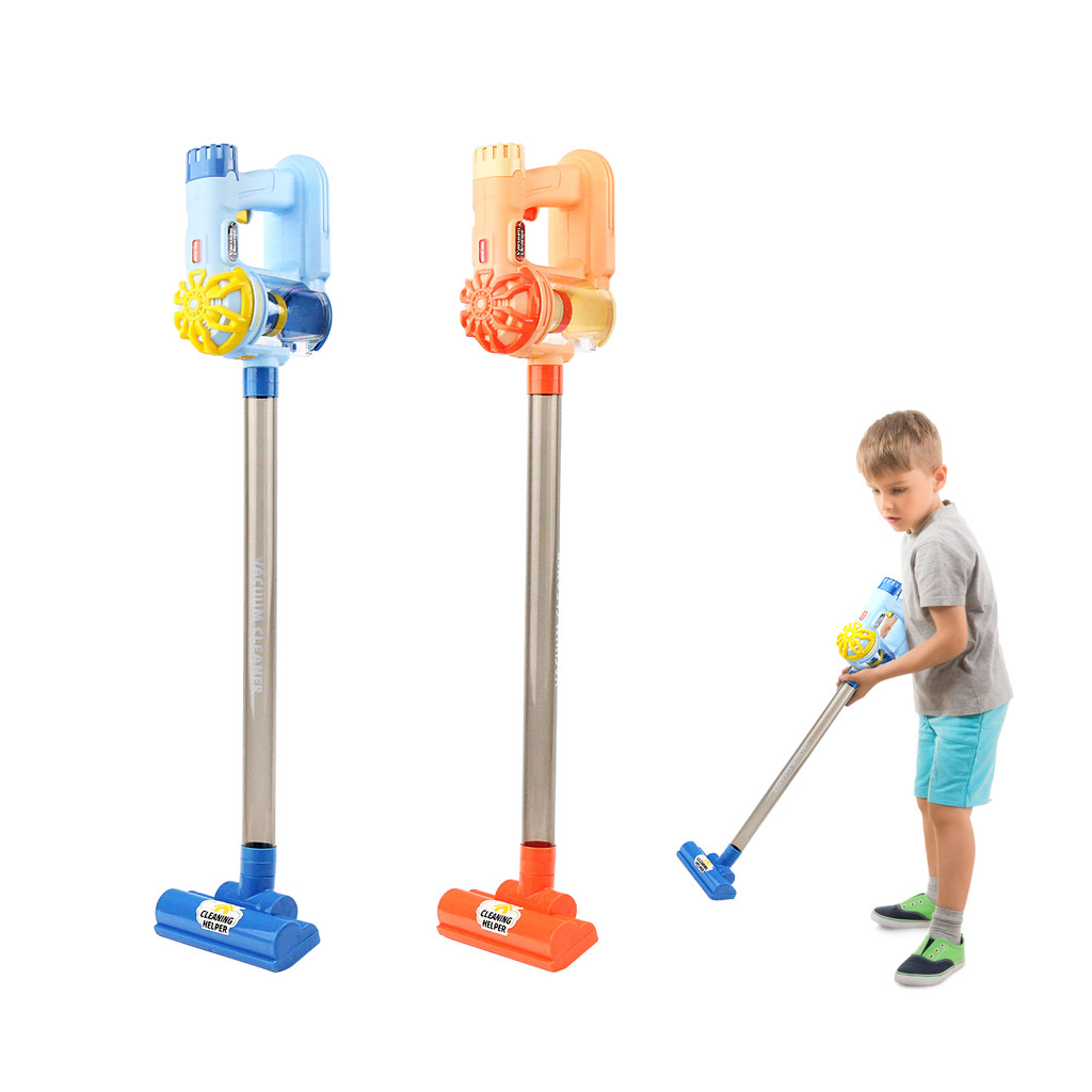 

Children's play and household chores toys, simulation electric vacuum cleaner sweeping and cleaning toy set