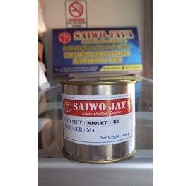 saiwo jaya VIOLET 82 cat sablon plastik hdpp cat sablon gelas cup