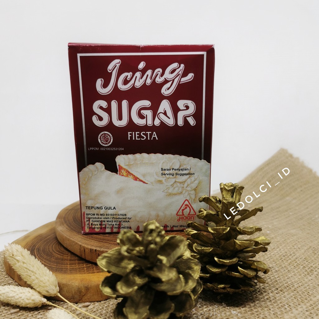 

FIESTA ICING SUGAR HAAN 425 GR | FIESTA GULA HALUS GULA BUBUK 425 GR