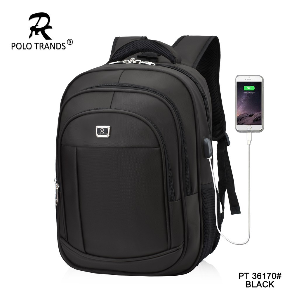 Tas Punggung // Polo Trands Tas Ransel laptop 36169 & 36170 Kapasitas 23L - Tas Ransel - Tas Punggun