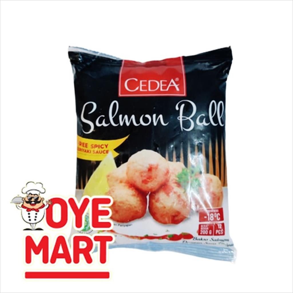 

CEDEA SALMON BALL 200GR ISI 12 PCS / BAKSO SALMON