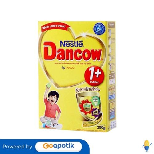 

Dancow 1+ Excelnutri+ Usia 1-3 Tahun Rasa Madu 200 Gram Box