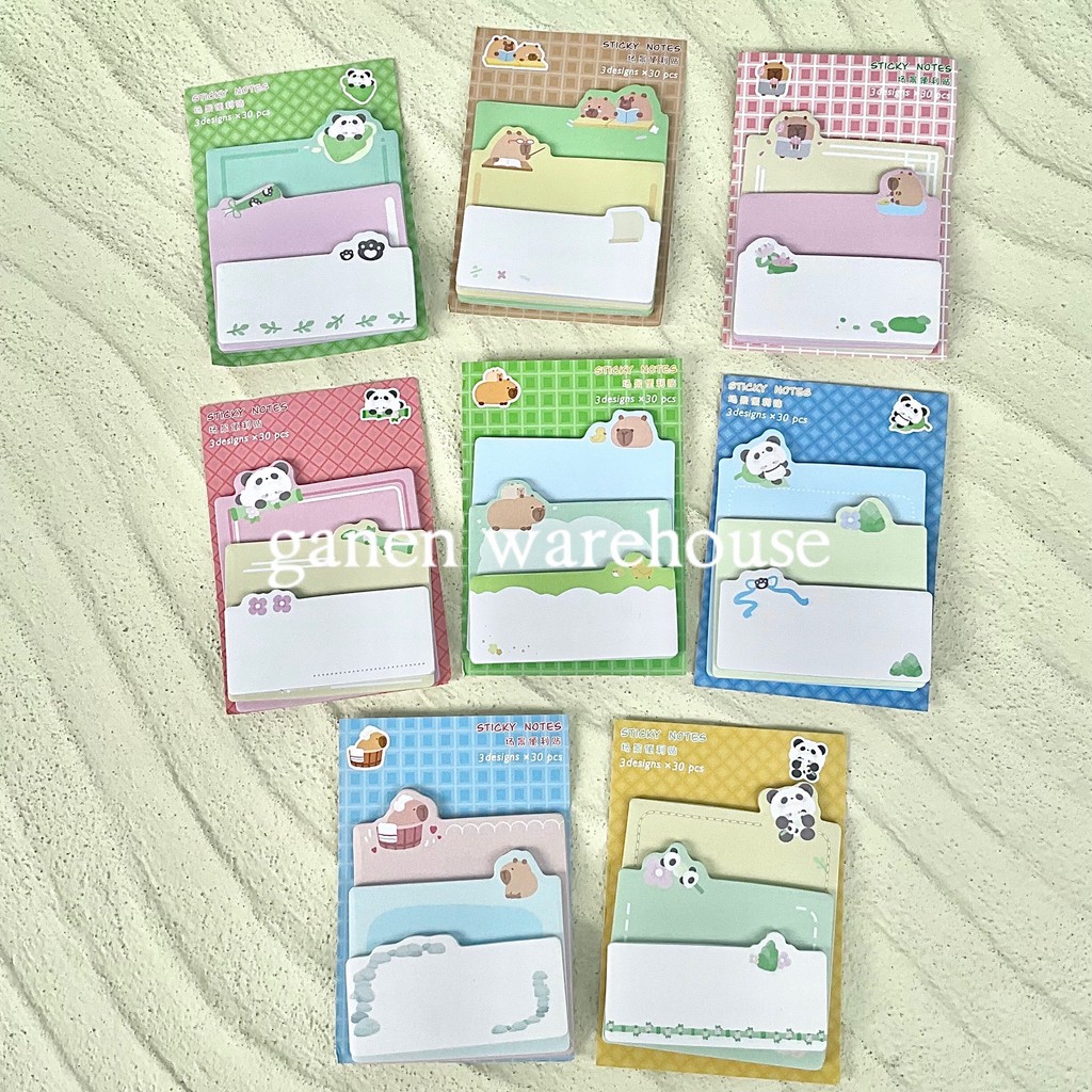 

[GW] Sticky Memo 3 Lapis Sticky Notes Catatan Tempel