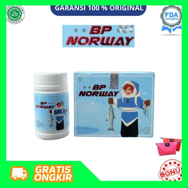 TERLARIS - BP NORWAY - MINYAK IKAN SALMON- NUTRISI UNTUK VITAMIN OTAK ANAK