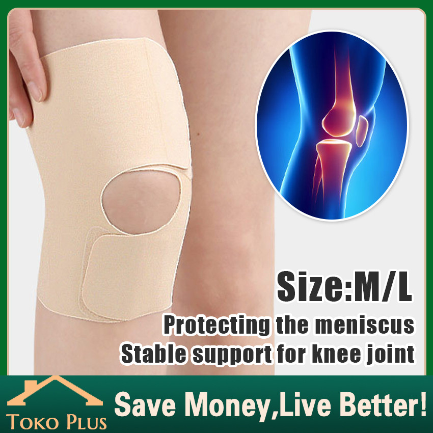 Knee Decker Adjustable Thin Knee Pad Elastic Breathable / Deker Lutut / Penyangga Lutut / Kesehatan 