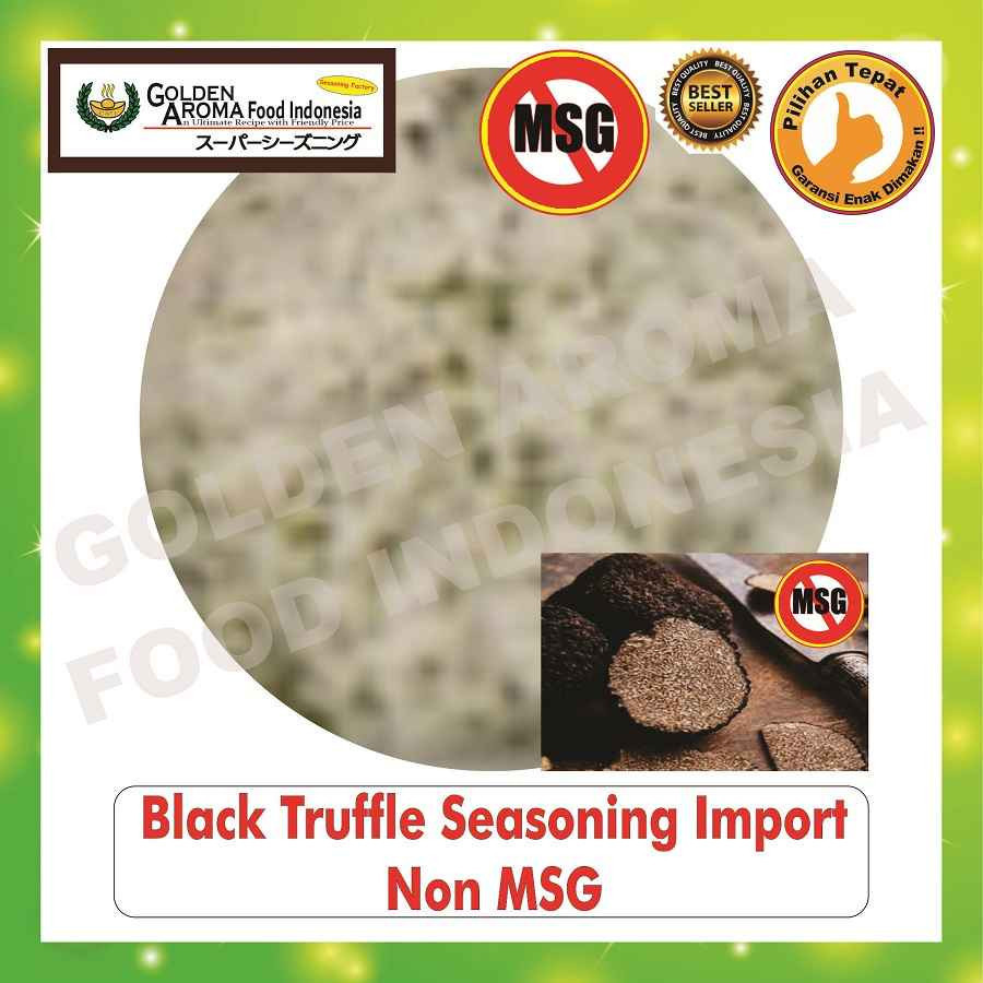 

Bubuk Tabur Black Truffle Seasoning Import Non MSG 250Gr Bumbu Trufle Hitam 1/4Kg Premium Powder