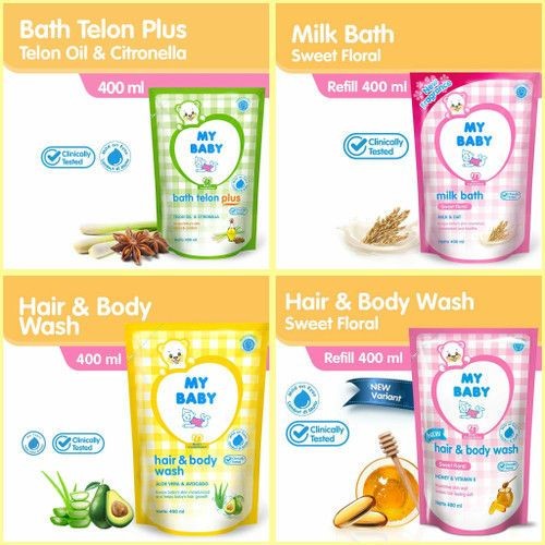 My Baby Body Wash Refill Sabun Mandi bayi