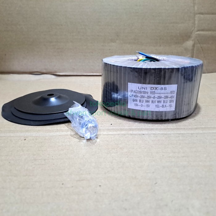 Trapo /Transformer Toroid For Audio Power Amplifier 10 Ampere CT 45 .