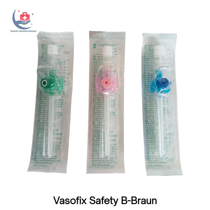 Vasofix Safety Terbaik / Abocath - 18 - Hijau