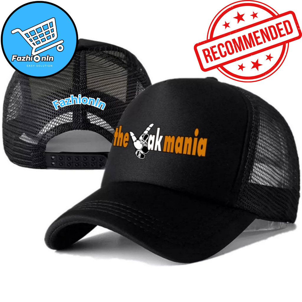 FazhiionIn Topi Trucker THE JAK MANIA - Topi Distro THE JAK MANIA Logo - Topi THE JAK MANIA Premium 