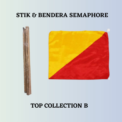 STIK & BENDERA SEMAPHORE/ STIK SEMAPHORE /BENDERA SEMAPHORE