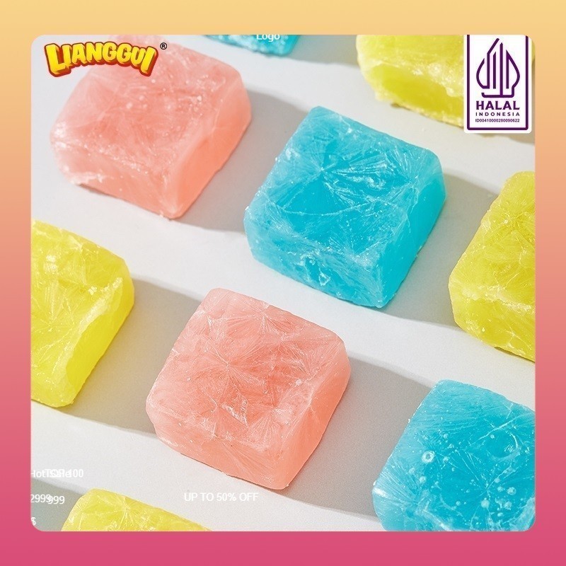 

[Menjual harga rendah]LIANGGUI CRYSTAL CANDY Lianggui Rasa Leci PERMEN LUNAK ANEKA RASA STROBERI, MANGGA Permen Buah Candy Corno Permen Rasa Buah Mangga Jeruk & trawberry Permen Lunak