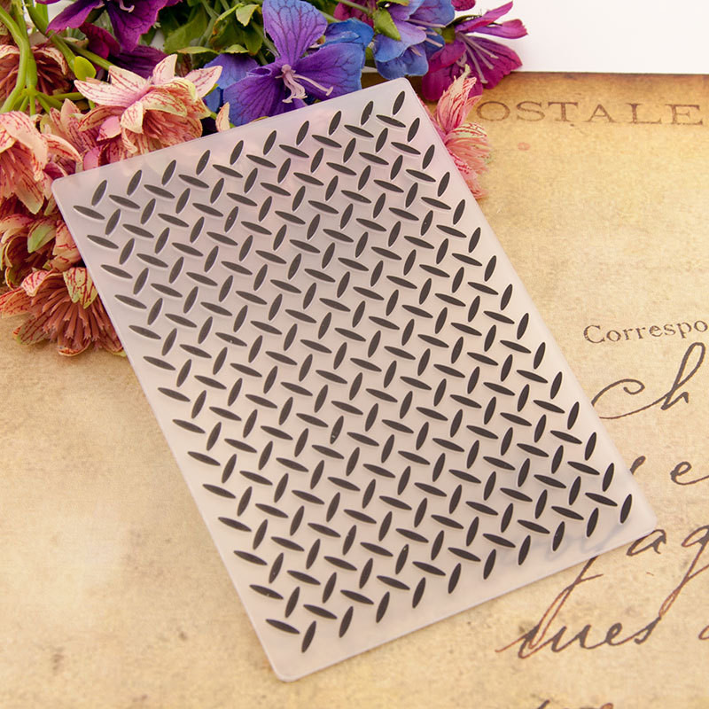 

Geometric Background DIY Plastic Embossing Folders for DIY Scrapbooking Paper Craft/Card Making Decoration Supplies
