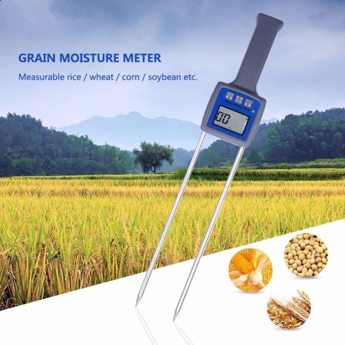 Moisture Meter TK100G 6-30% Kadar Air Padi Tepung Jagung Beras Kacang