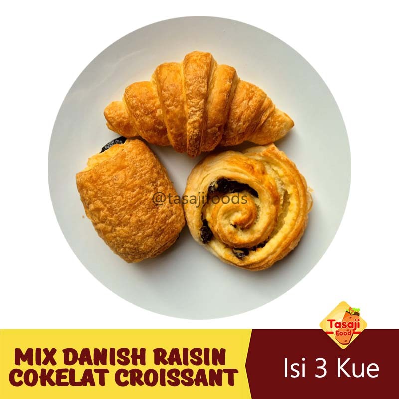 

Goldfrance Mix Mini Danish Raisin Cokelat Croissant RTE
