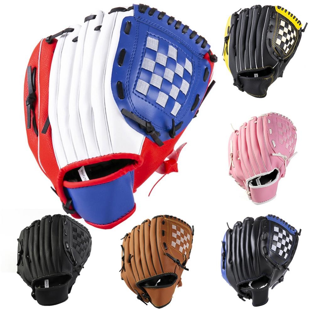 OUTDOOR SPORTS YOUTH ADULT LEFT HAND TRAINING PRACTICE SOFTBALL BASEBALL GLOVES SOFTBALL PRACTICE
