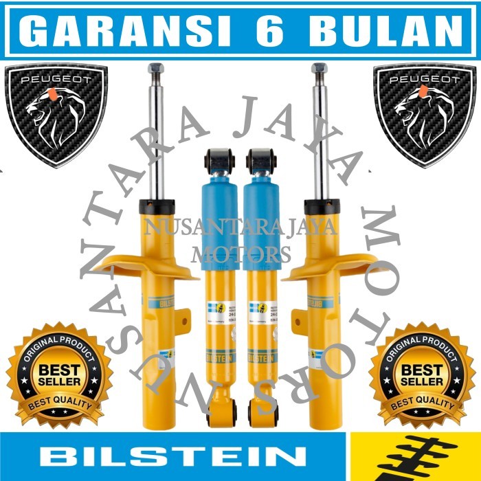 SHOCKBREAKER DEPAN BELAKANG PEUGEOT 206 ORIGINAL BILSTEIN B6