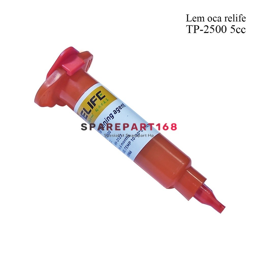 

LEM OCA RELIFE TP-2500 5cc UV HARDENING AGENT