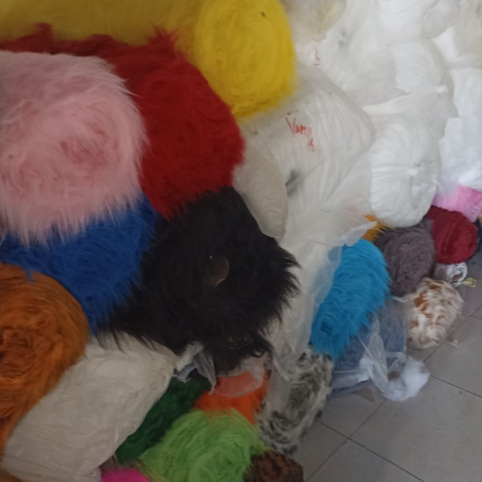 "F.SK" - TERLARIS kain karpet bulu korea bulu panjang meteran