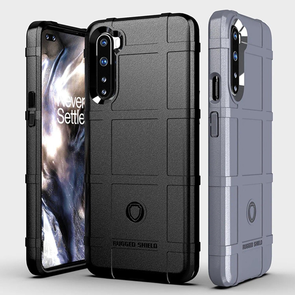 For Oneplus Nord 1+nord One Plus nord Armor Heavy Matte Case Soft Shield Back Cover for oneplus nord