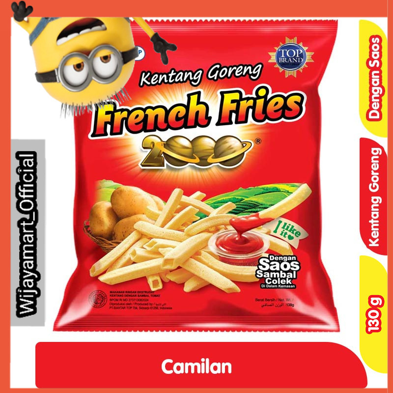 

French Fries 2000 Kentang Goreng 130 g