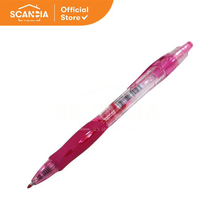 

SCANDIA Pulpen Gel Pen Pink 0.7Mm Comfort Rubber Grip (00013682)