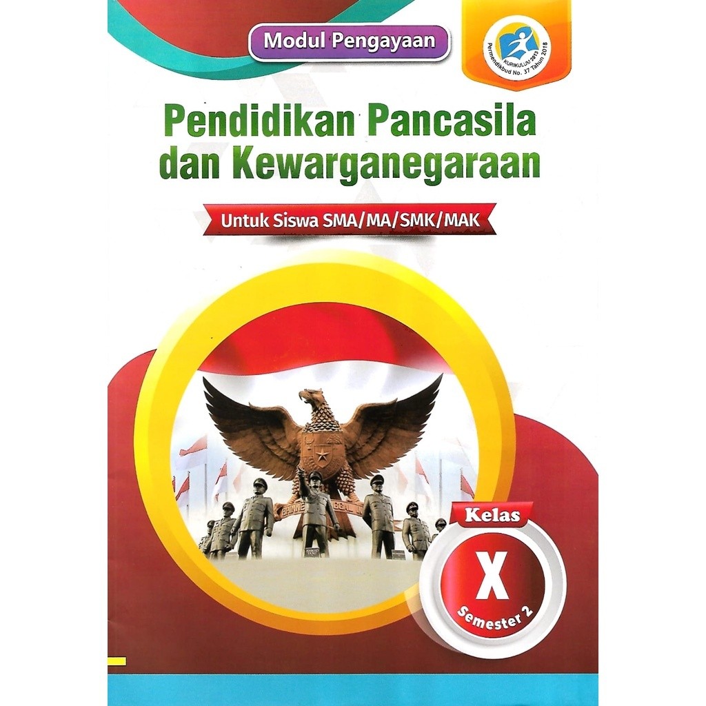 Buku LKS  PPKN Kelas 10 SMA/MA/SMK/MAK Semester 2 Kurikulum 2013