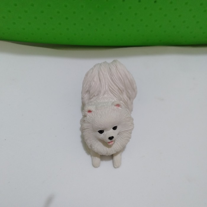 ✨Anh.S✨ -  TERLARIS Miniatur Anjing Pomeranian Miniatur Anjing PomPom Coklat Putih - Putih