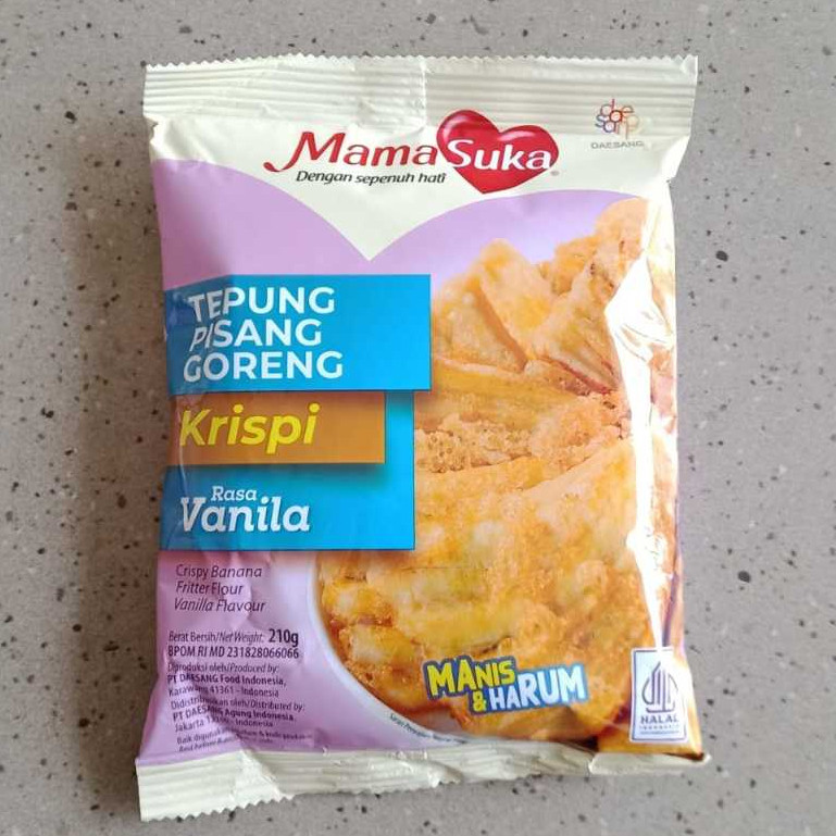 

MAMASUKA TEPUNG PISANG GORENG KRISPI 210g