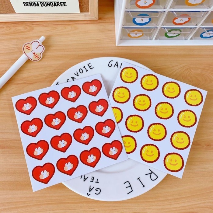 

cute sticker decorative diy diary sticker - Smile by Summerstore Id