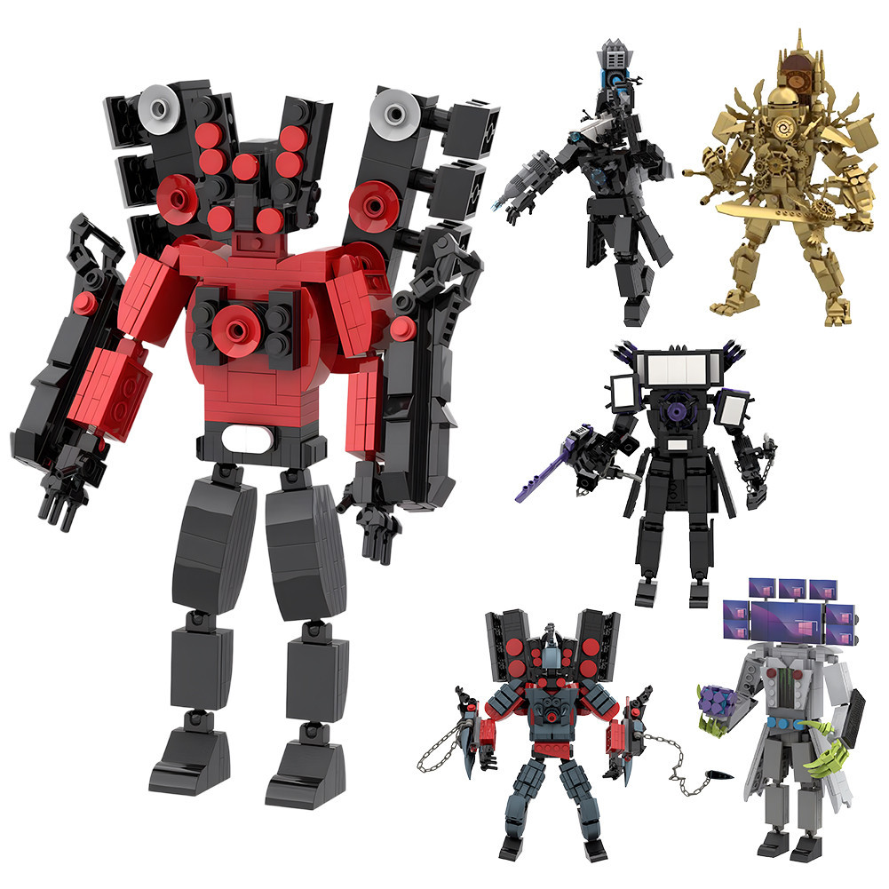 COD TWW Skibidi Toilet/Titan TV Man/Titan TV Man Murah/Titan TV Man Upgrade/Model Building Blocks /M