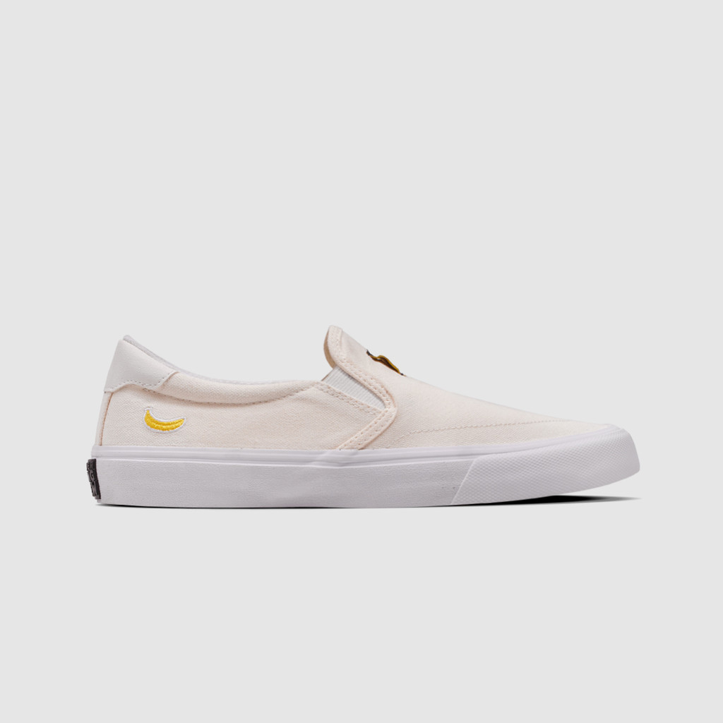 FYC FOOTWEAR - DWARF CLASSIC NATURAL WHITE YOUTH | SEPATU ANAK | SEPATU VULCANIZED SLIP ON