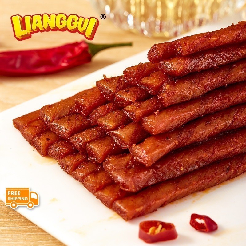 [Cemilan latiao][Mendukung COD]LIANGGUI| STICKY LATIAO /STEAK LATIAO / CEMILAN VIRAL Cemilan Yang La