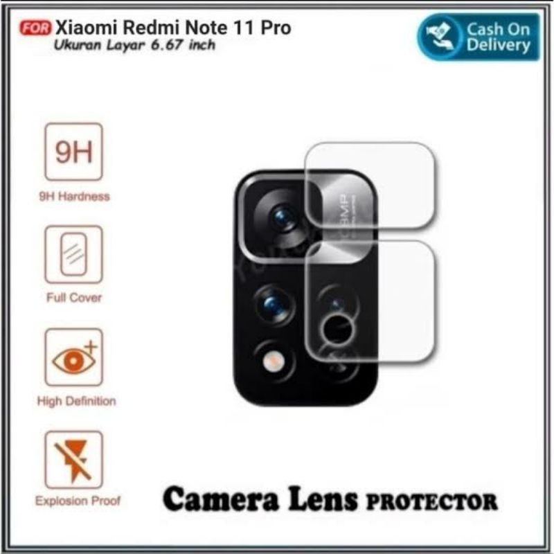 Tempered Glass Camera Redmi Note 11/ Redmi Note 11 Pro 9H Glass