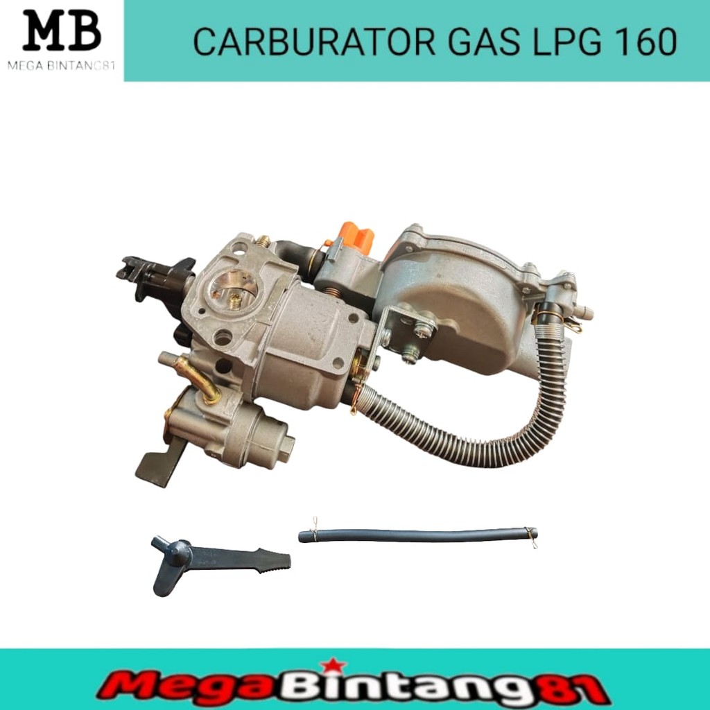 Carbulator gas LPG karburator gas LPG  kabulator gas LPG Gx160 Gx200