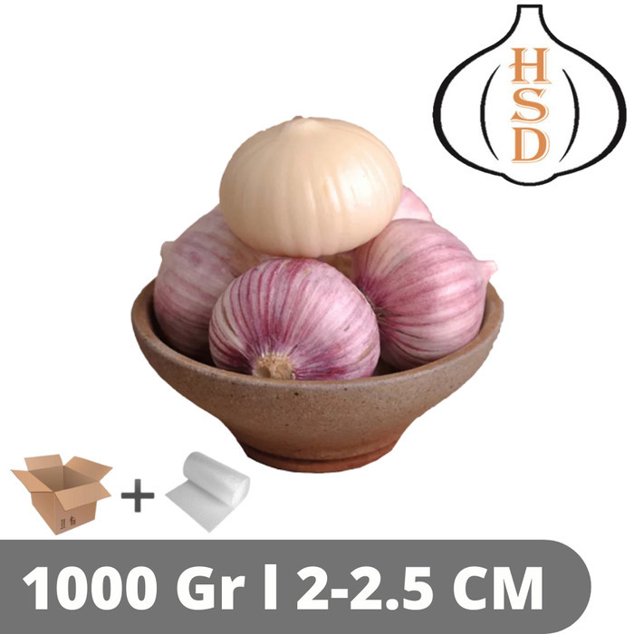 

Bawang Putih Tunggal Besar 2 - 2.5 Cm 1 Kg HSD